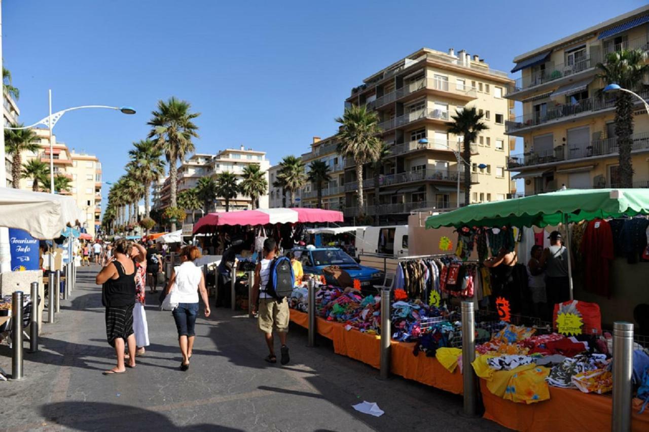 -Capcir- Standing, Cosy, 50M De La Plage, Parking, Wifi Apartamento Canet Exterior foto